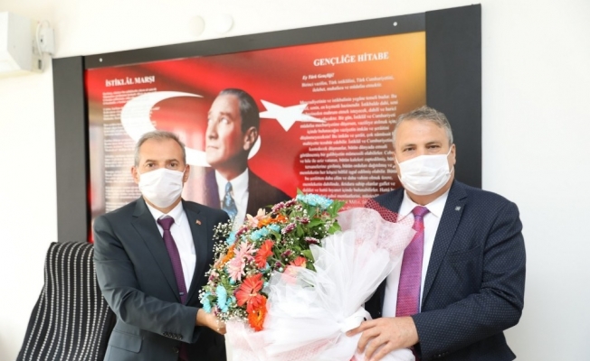 Başkan Çerçi’den yeni kurum müdürlerine ziyaret