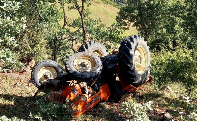 Manisa’da traktör kazası: 1 yaralı