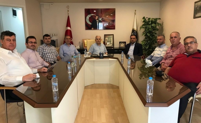 AK Parti’li Baybatur, Birlik Başkanı Çınar ile destekleri konuştu