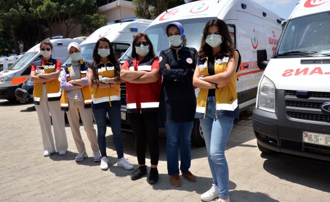 Manisa’nın kadın ambulans şoförleri parmak ısırtıyor