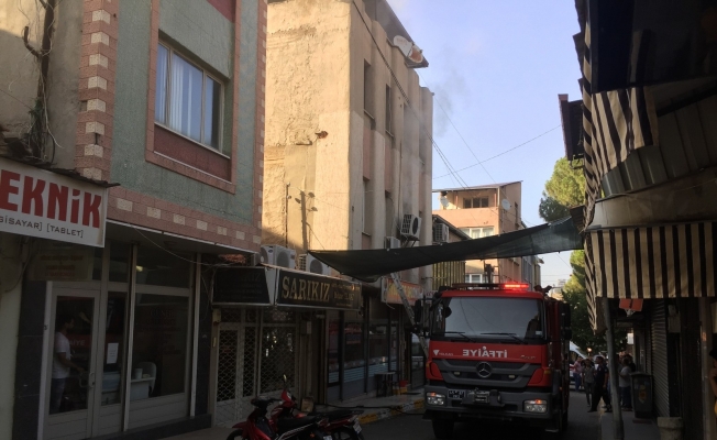 Alaşehir’de ev yangını korkuttu