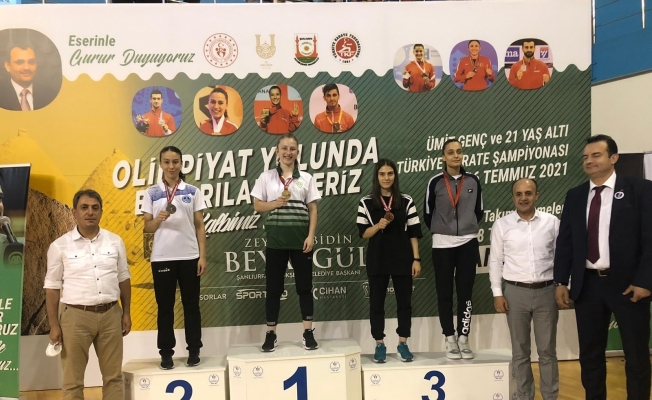 Manisa BBSK karatecilerinden 1 altın, 2 bronz madalya