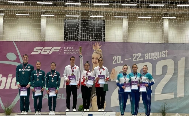 Manisa Büyükşehir’in cimnastik sporcularından uluslararası başarı
