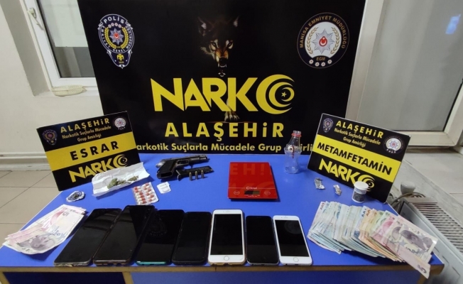 Alaşehir’de uyuşturucu operasyonu: 3 tutuklama