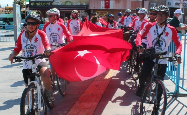 Büyük Taarruz Bisiklet Turu Alaşehir’e ulaştı