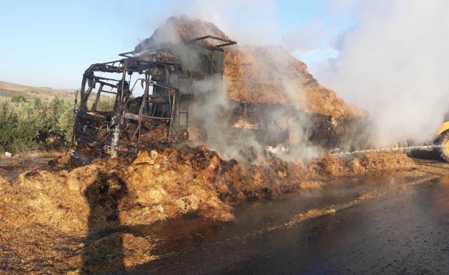 Manisa’daki kazada bir kişi yanarak hayatını kaybetti