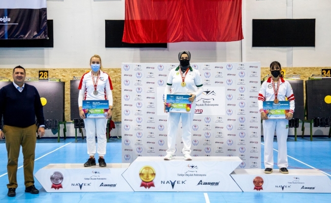 Manisalı okçu Sevim Yıldır Türkiye şampiyonu oldu