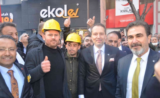 Fatih Erbakan maden şehitleri için dua etti