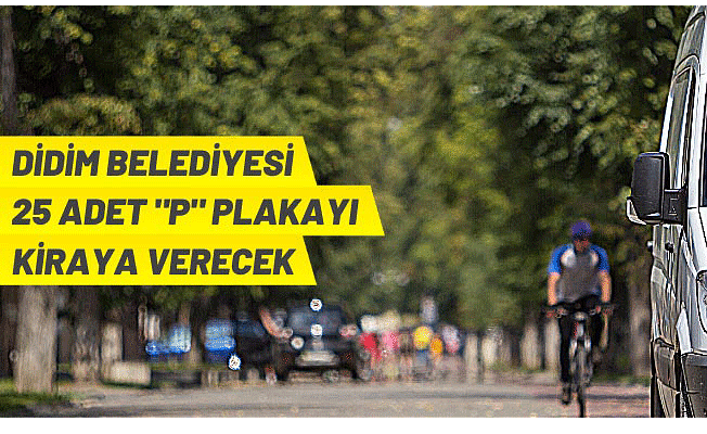 Aydın Büyükşehir Belediyesi'nden "P Palaka" kiralama ihalesi