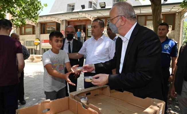 Başkan Ergün, Merkez Efendi Mahallesi’nde vatandaşlarla buluştu