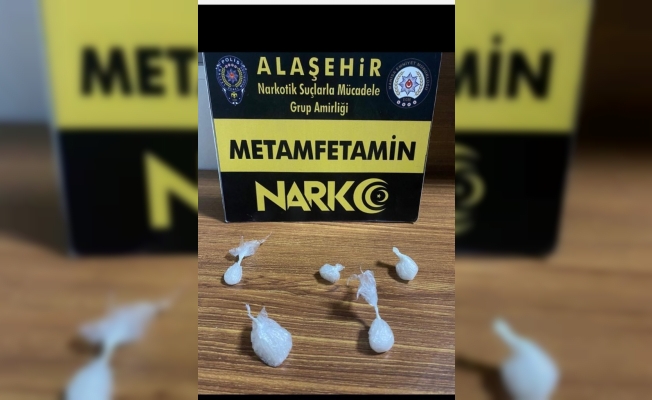 Alaşehir’de uyuşturucudan 1 tutuklama