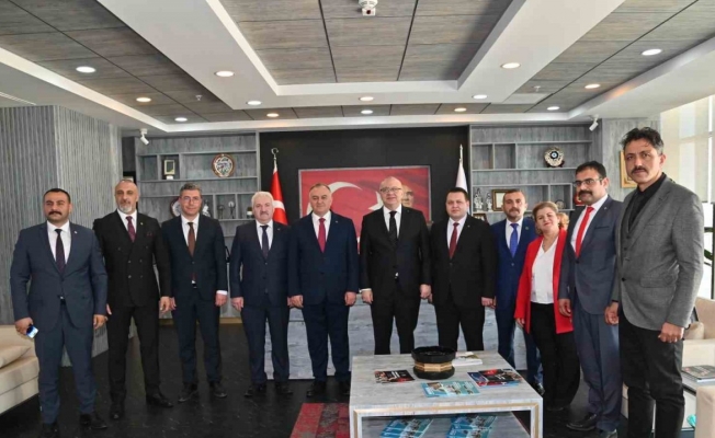 Başkan Ergün, MHP Manisa Milletvekili Adaylarını ağırladı