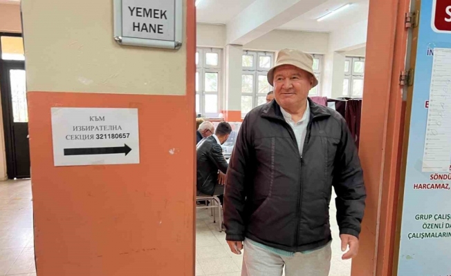 Manisa’daki çifte vatandaşlar Bulgaristan seçimleri için oy kullandı
