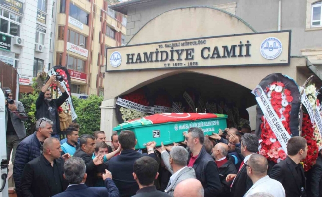 MHP Salihli İlçe Başkanı Mehmet Akın son yolculuğuna uğurlandı