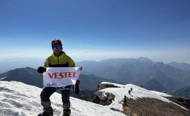 Vestel personelinden başarılı Cilo tırmanışı