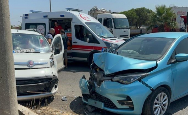 Turgutlu’da trafik kazası: 7 yaralı
