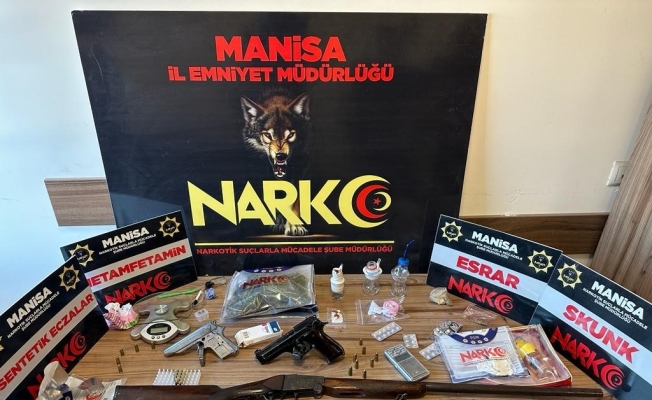 Manisa’da uyuşturucu tacirlerine darbe: 7 kişi tutuklandı