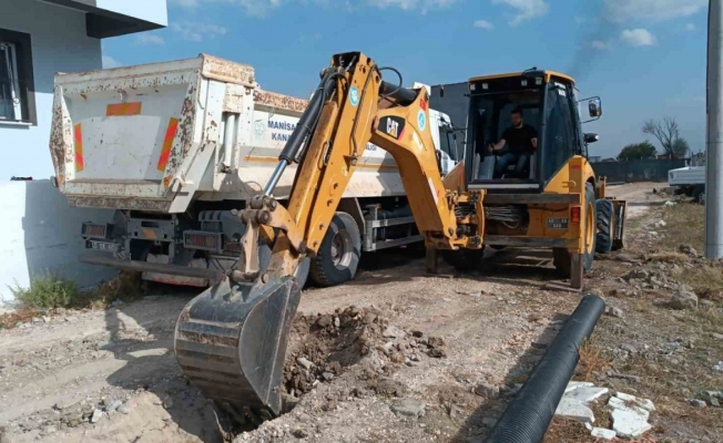 Kazım Karabekir’de yeni yerleşim alanına ek kanalizasyon hattı