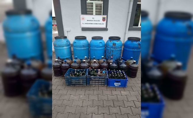 Manisa Jandarması yılbaşı öncesi sahte alkol tedbirlerini artırdı