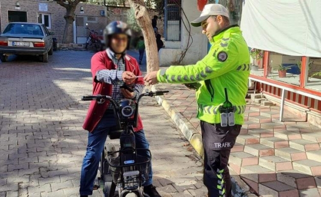 Manisa’da elektrikli bisiklet ve skuter denetiminde 278 bin 835 lira ceza kesildi