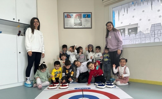 Turgutlu’da ilk kez ‘Floor Curling’ heyecanı yaşandı