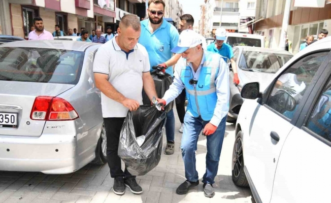 Yunusemre’de temizlik seferberliği: 2 buçuk ton çöp toplandı